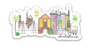 City Souvenir Stickers Charleston