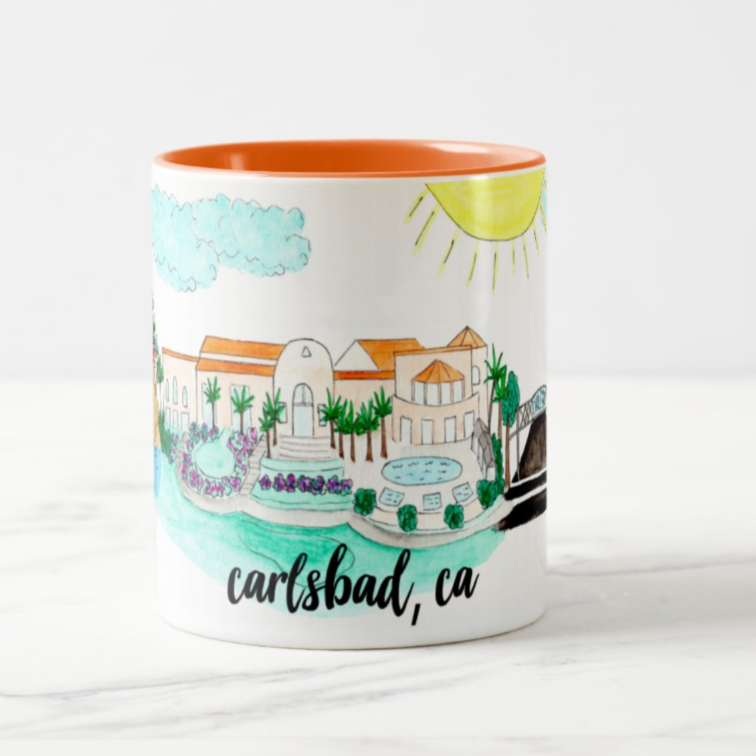 Carlsbad, CA Coffee Mug – Island Haus Co