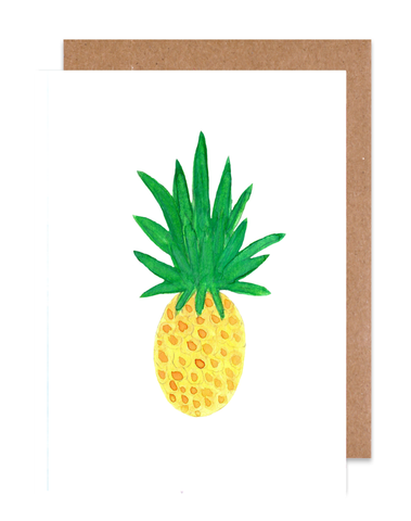 Yellow Pineapple Card Box Set