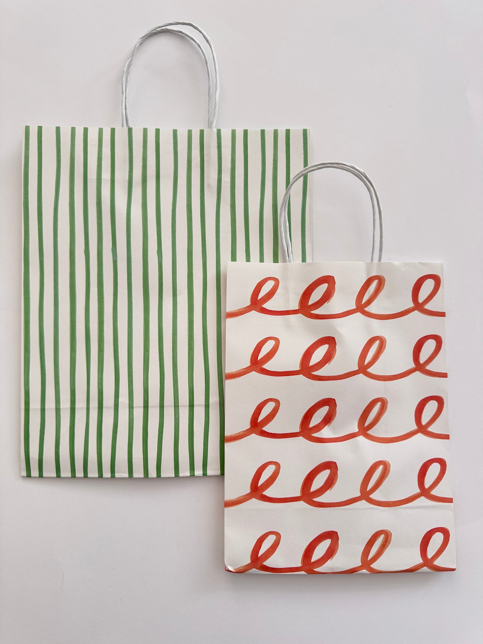 Tangerine Swirl Gift Bag