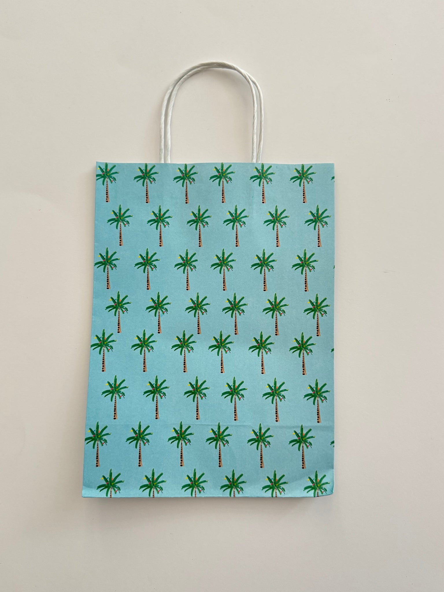 Holiday Palm Tree Gift Bag