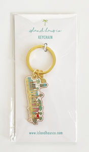 Tybee Island, GA Keychain