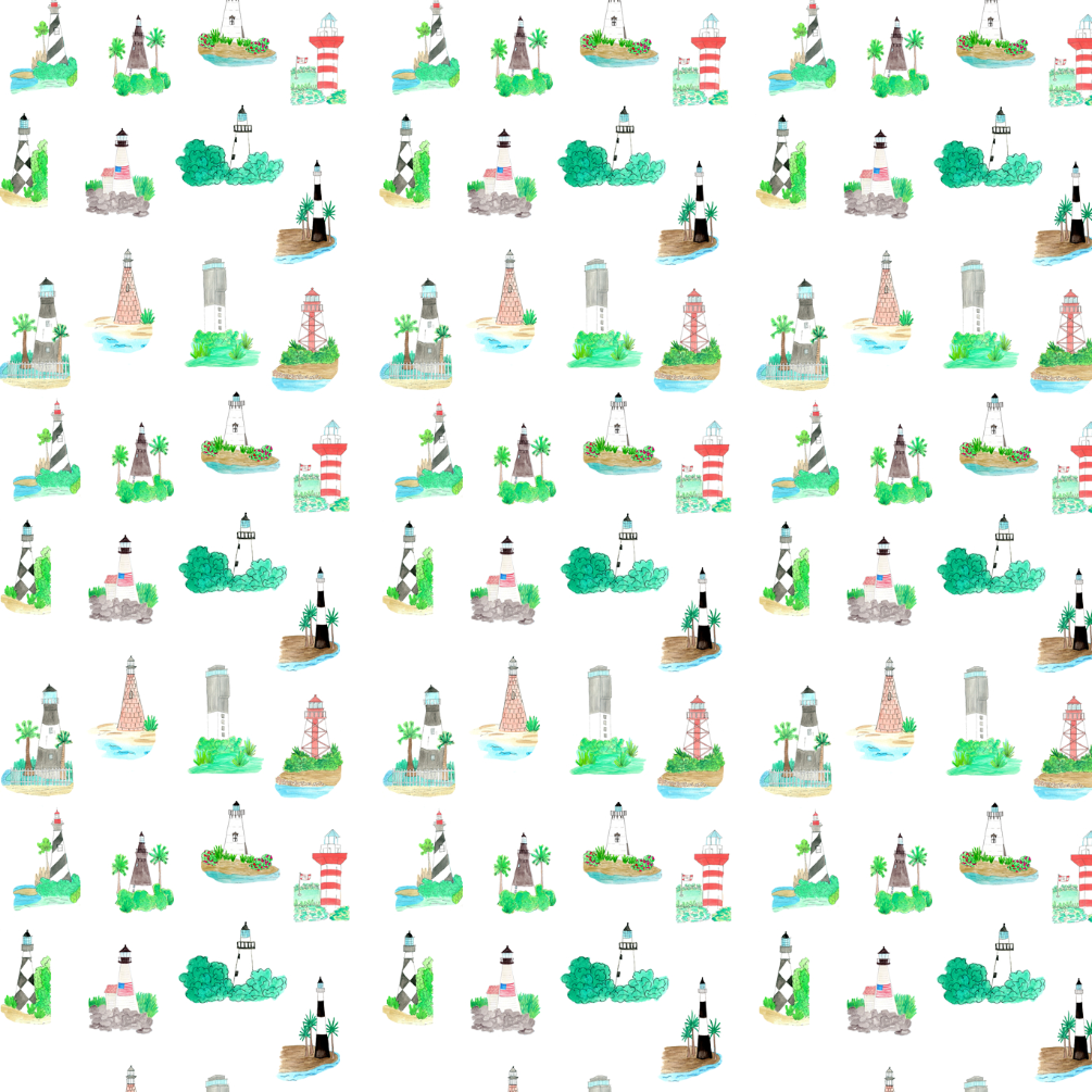 Lighthouse Gift Wrap