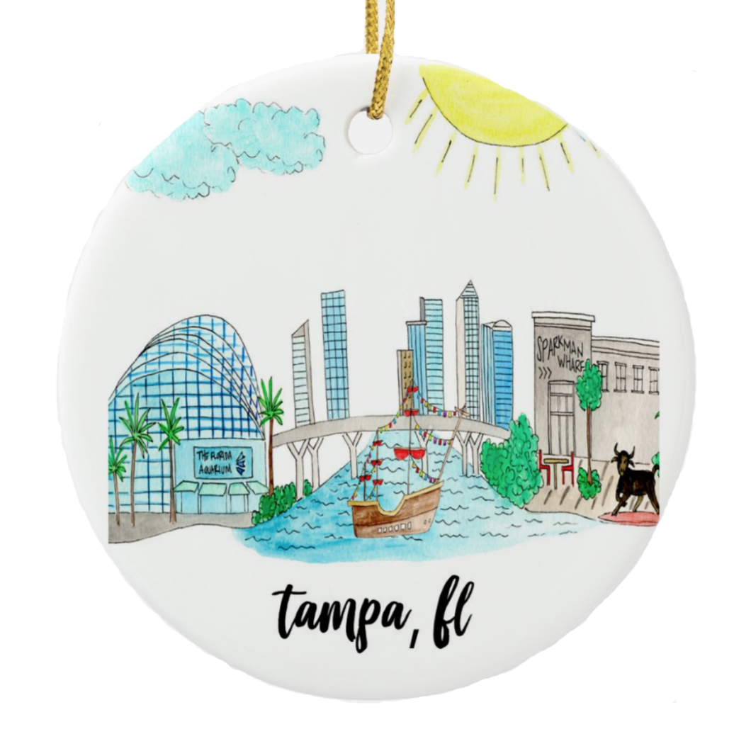 Tampa, FL Ornament