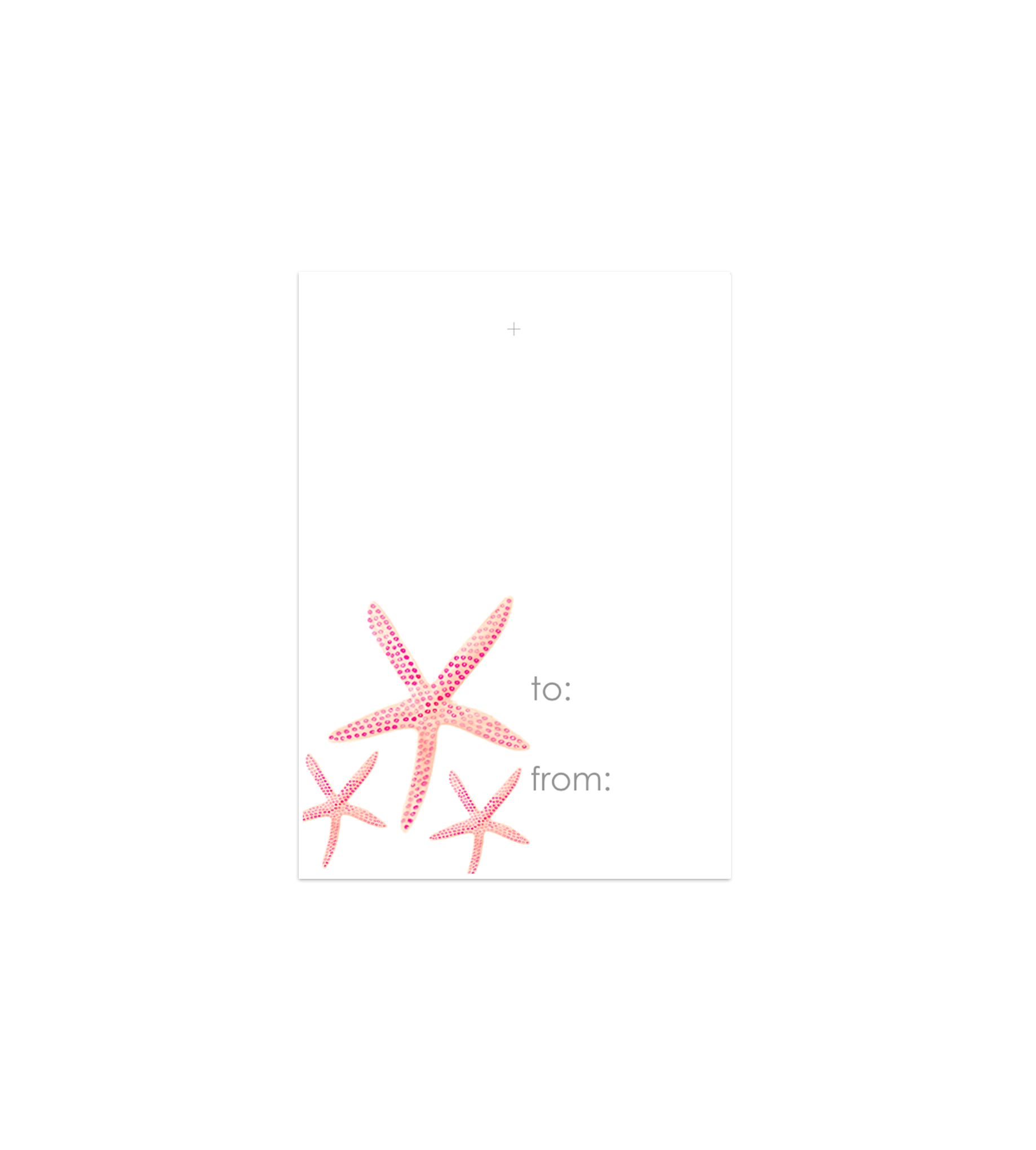 Starfish Gift Tags