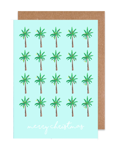 Christmas Palms Holiday Card