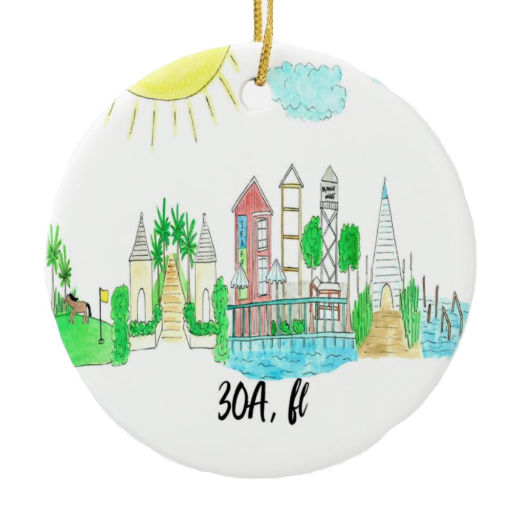 30A, FL Ornament