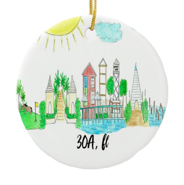 30A, FL Ornament