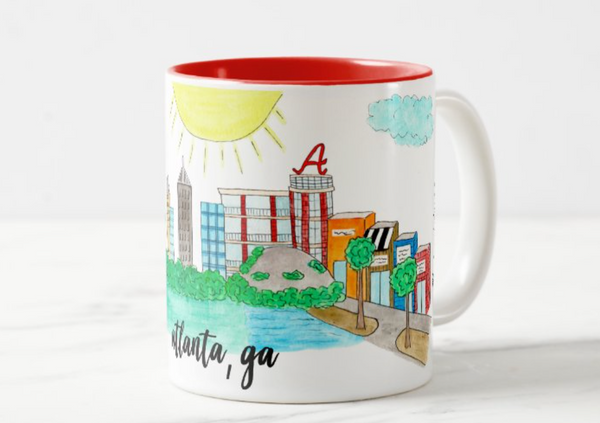 Atlanta, GA Coffee Mug