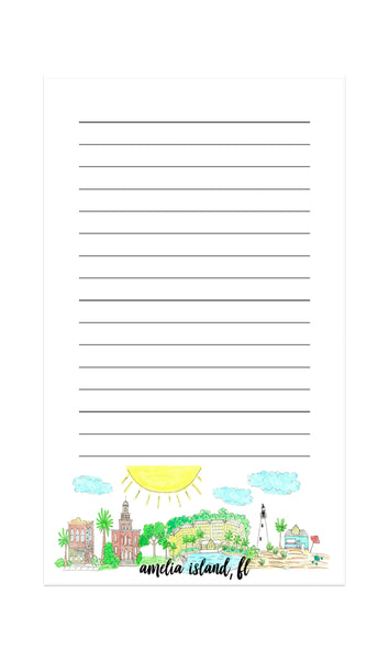 Amelia Island, FL Notepad