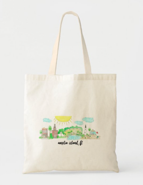 Amelia Island, FL Market Tote