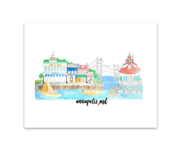 Annapolis, MD Print