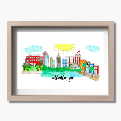 Atlanta, GA Print