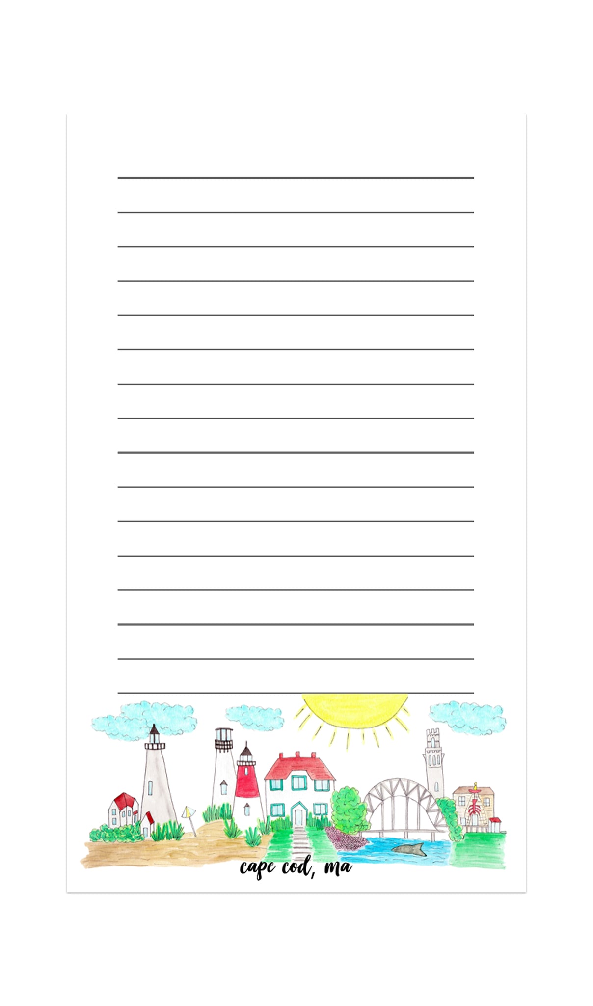 Souvenir Stationery Notepad Cards