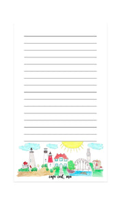 Souvenir Stationery Notepad Cards