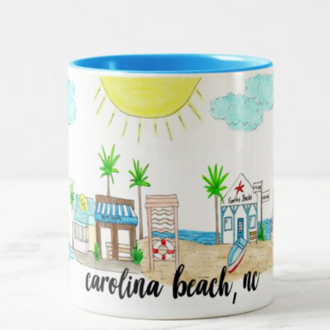 Carolina Beach, NC Coffee Mug