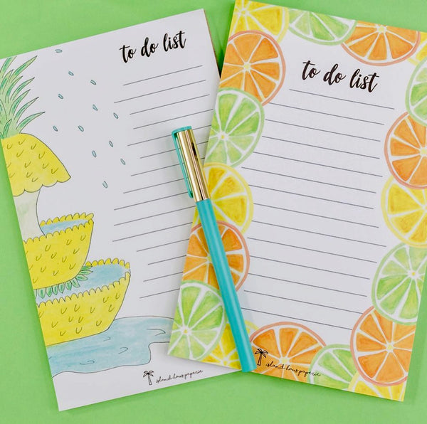 citrus notepad