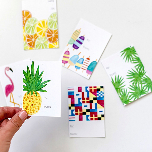 Oars Gift Tags