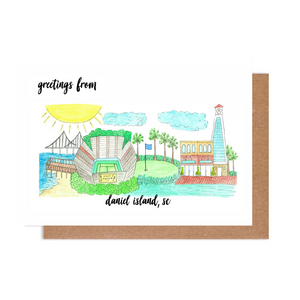 Greetings from Daniel Island, SC Card