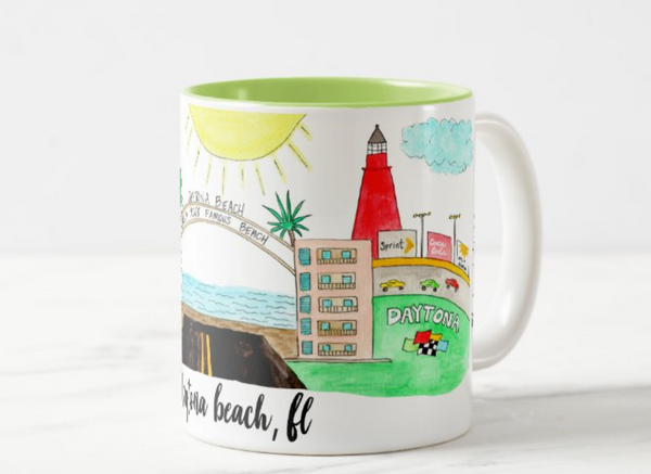 Daytona Beach, FL Coffee Mug