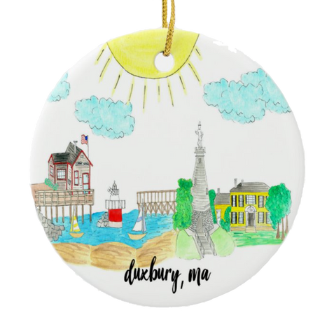 Duxbury, MA Ornament