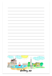 Souvenir Stationery Notepad Cards