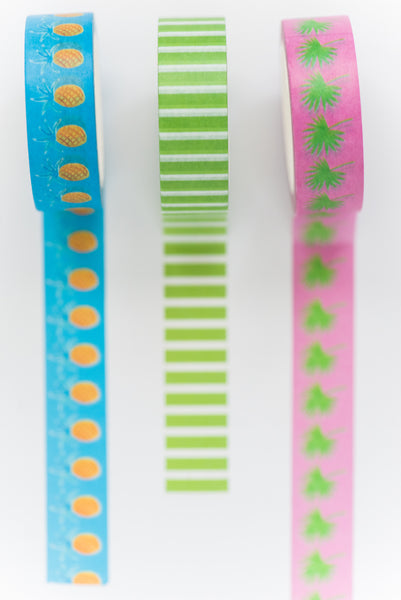Green Stripe Tape Roll