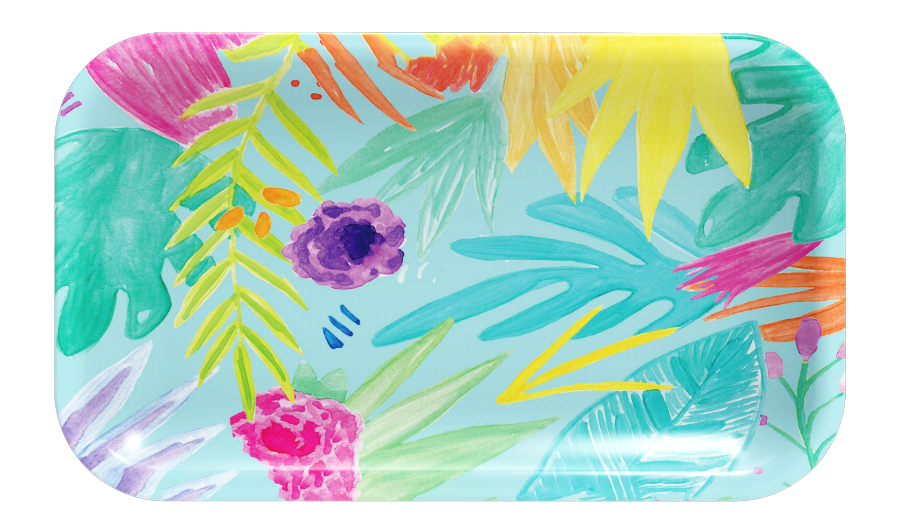 Tropical Bliss Melamine Tray