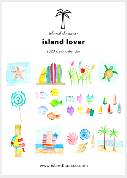 Island Lover 2023 Calendar