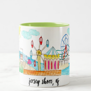 Jersey Shore, NJ Coffee Mug