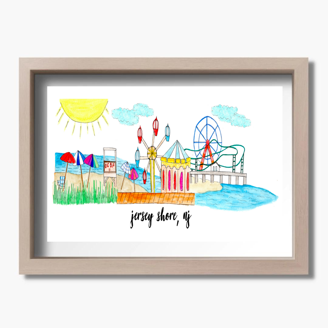 Jersey Shore, NJ Print