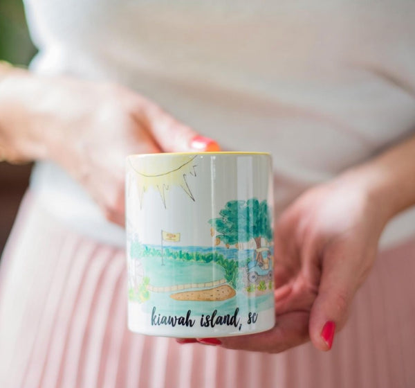 Kiawah Souvenir Coffee Mug