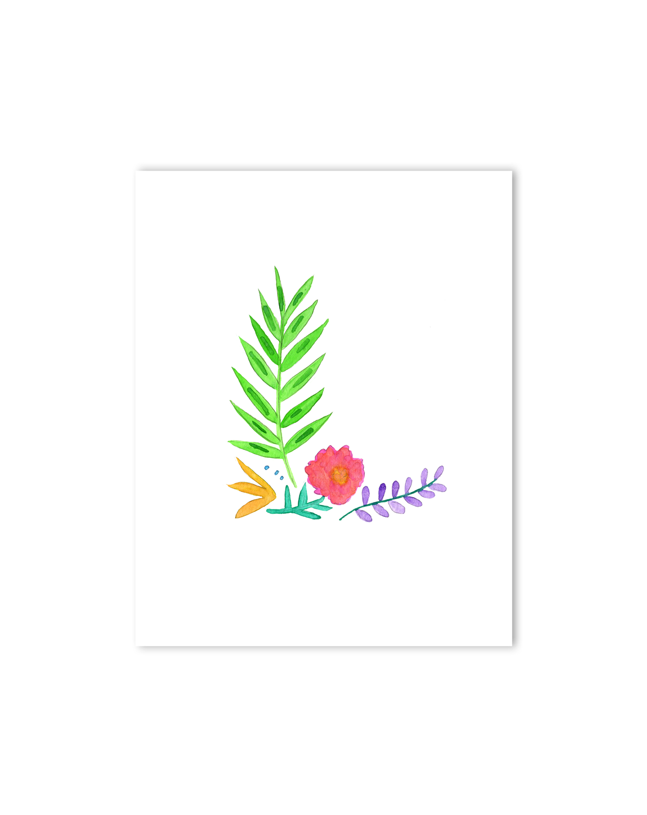 tropical theme nursery decor initials