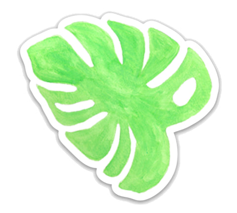 Monstera Leaf Sticker