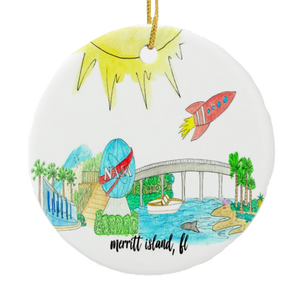 Merritt Island, FL Ornament