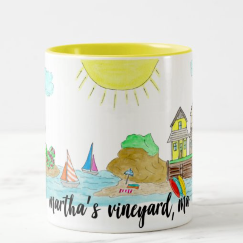 martha's vineyard mug souvenir