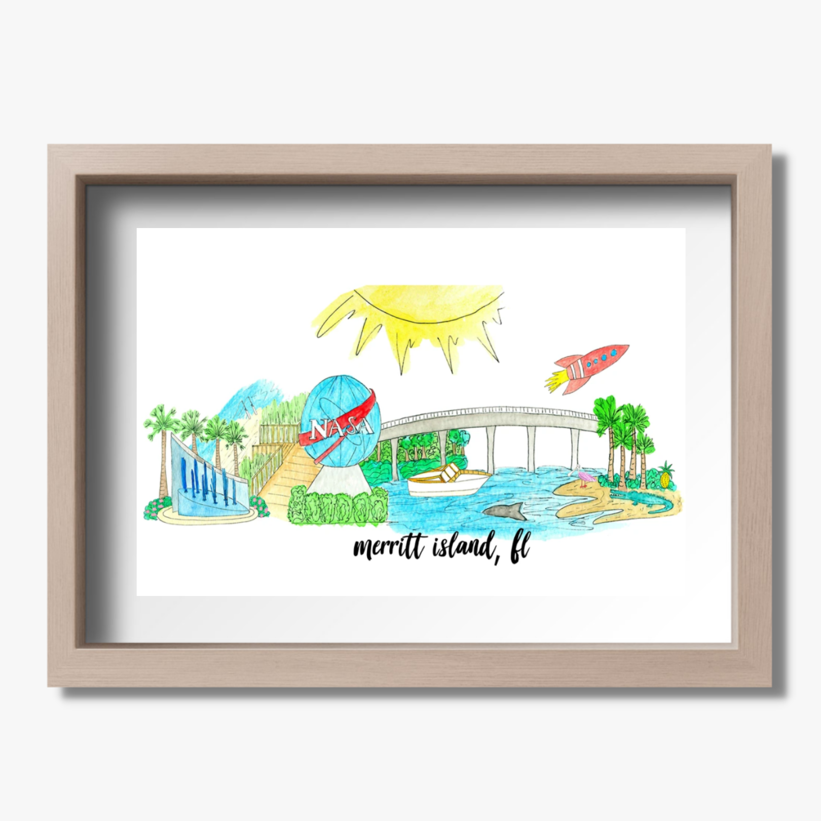 souvenir art print merritt