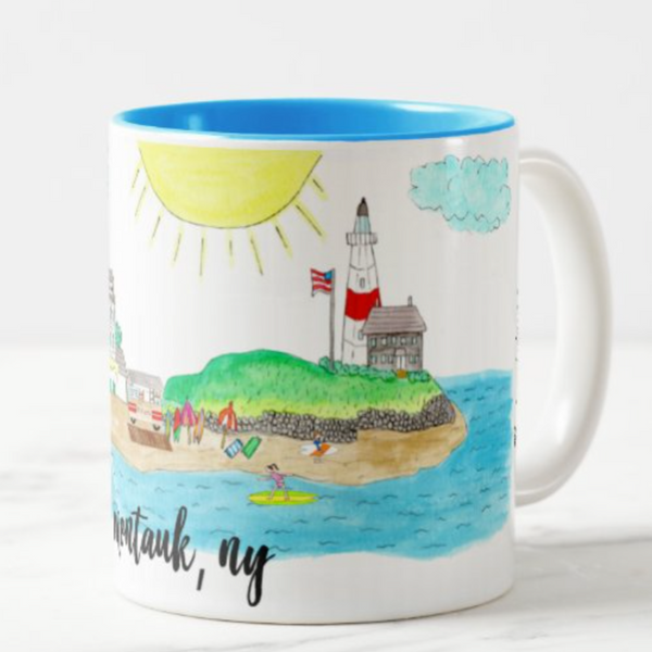 montauk souvenir mug