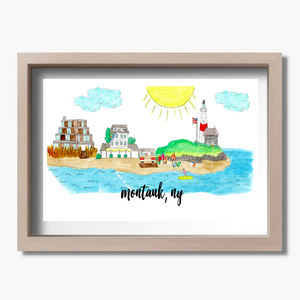 Montauk, NY Print