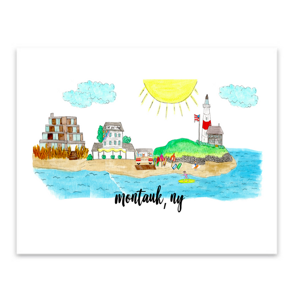 Montauk, NY Print