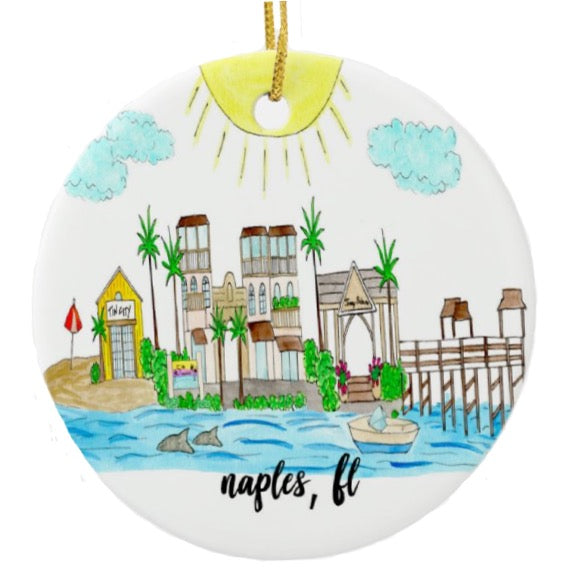 Souvenir Beach Ornament