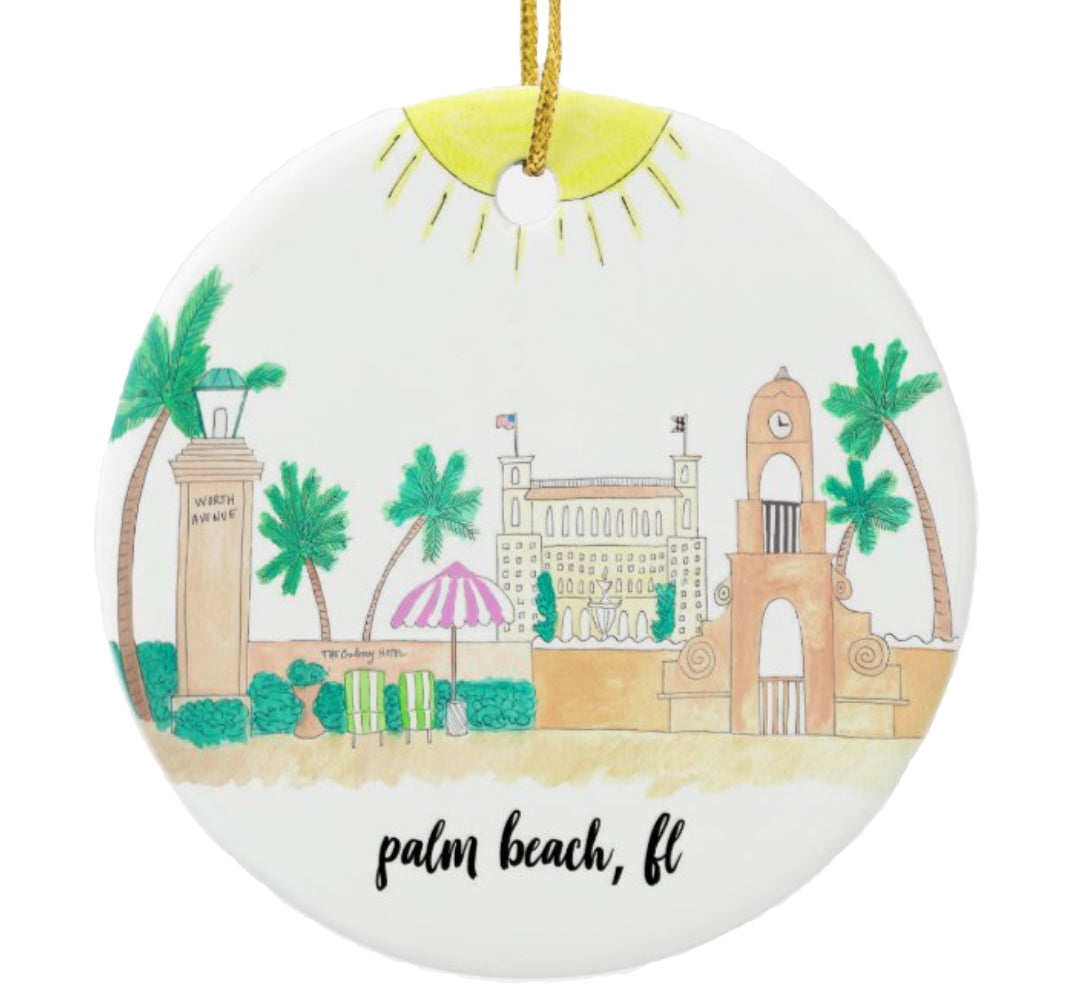 Souvenir Beach Ornament