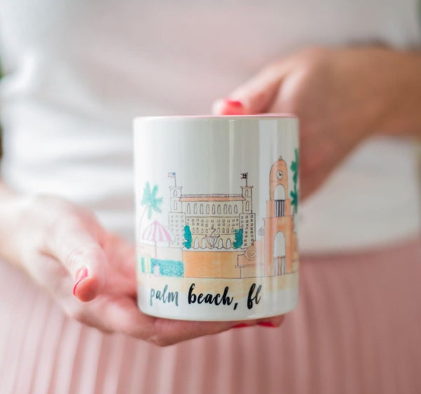 Palm Beach Souvenir Coffee Mug