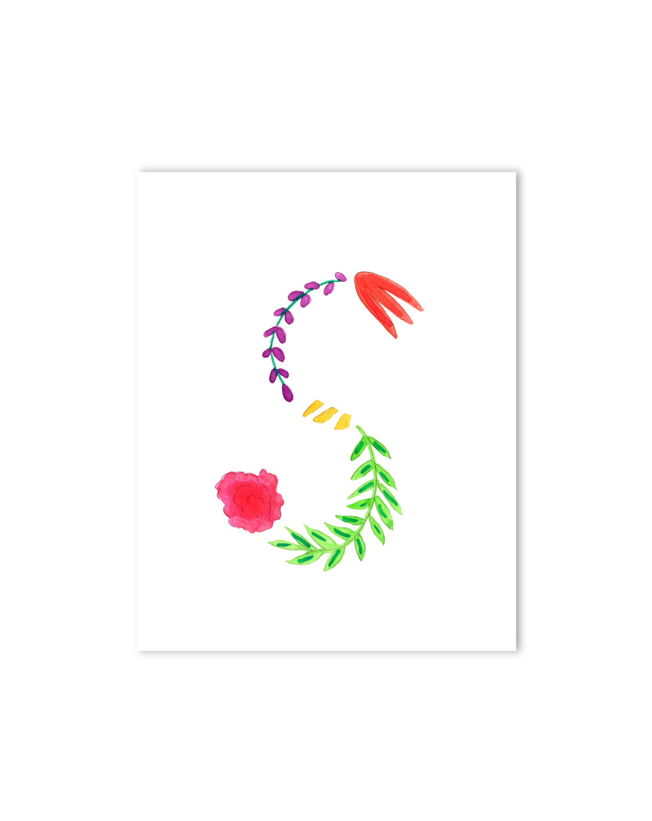 tropical theme nursery decor initials