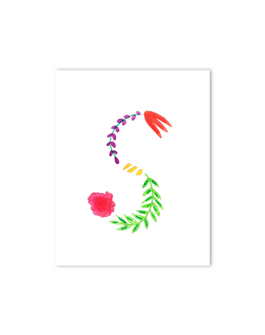 tropical theme nursery decor initials