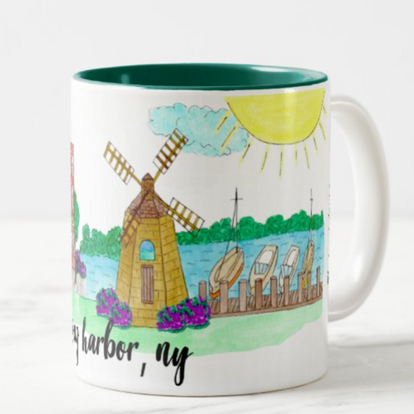 sag harbor souvenir mug