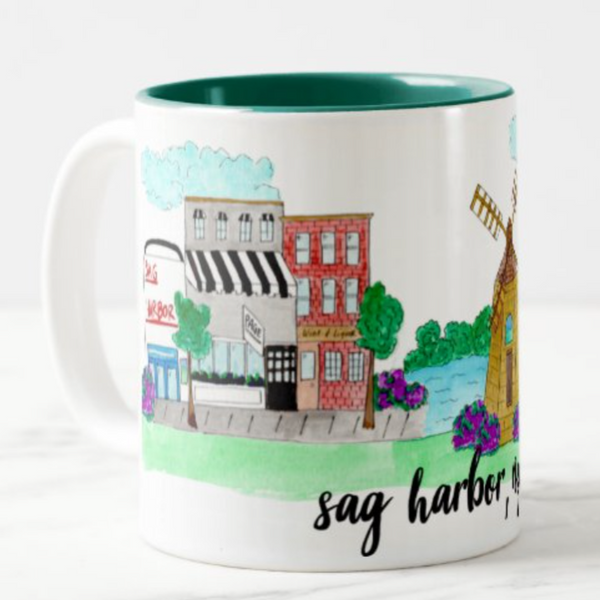 sag harbor souvenir mug