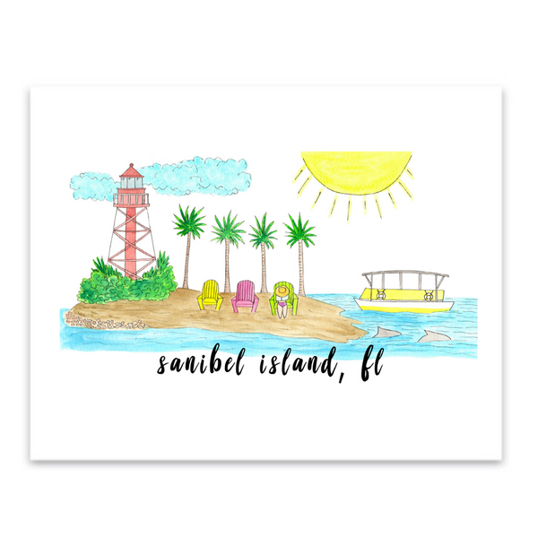 Sanibel Island, FL Print