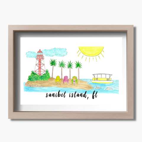 Sanibel Island, FL Print