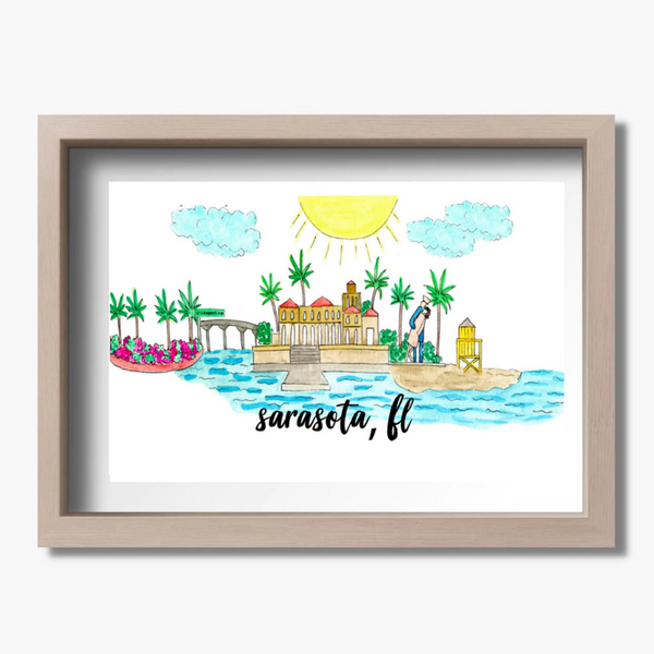 Sarasota, FL Print